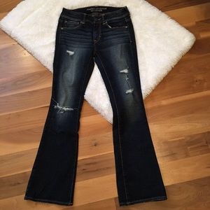 American Eagle super stretch kick boot Jean 8
